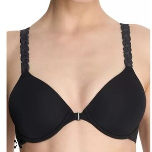 NWT 38C Natori Women's Pure Luxe Convertible Front-Close Contour Underwire Bra